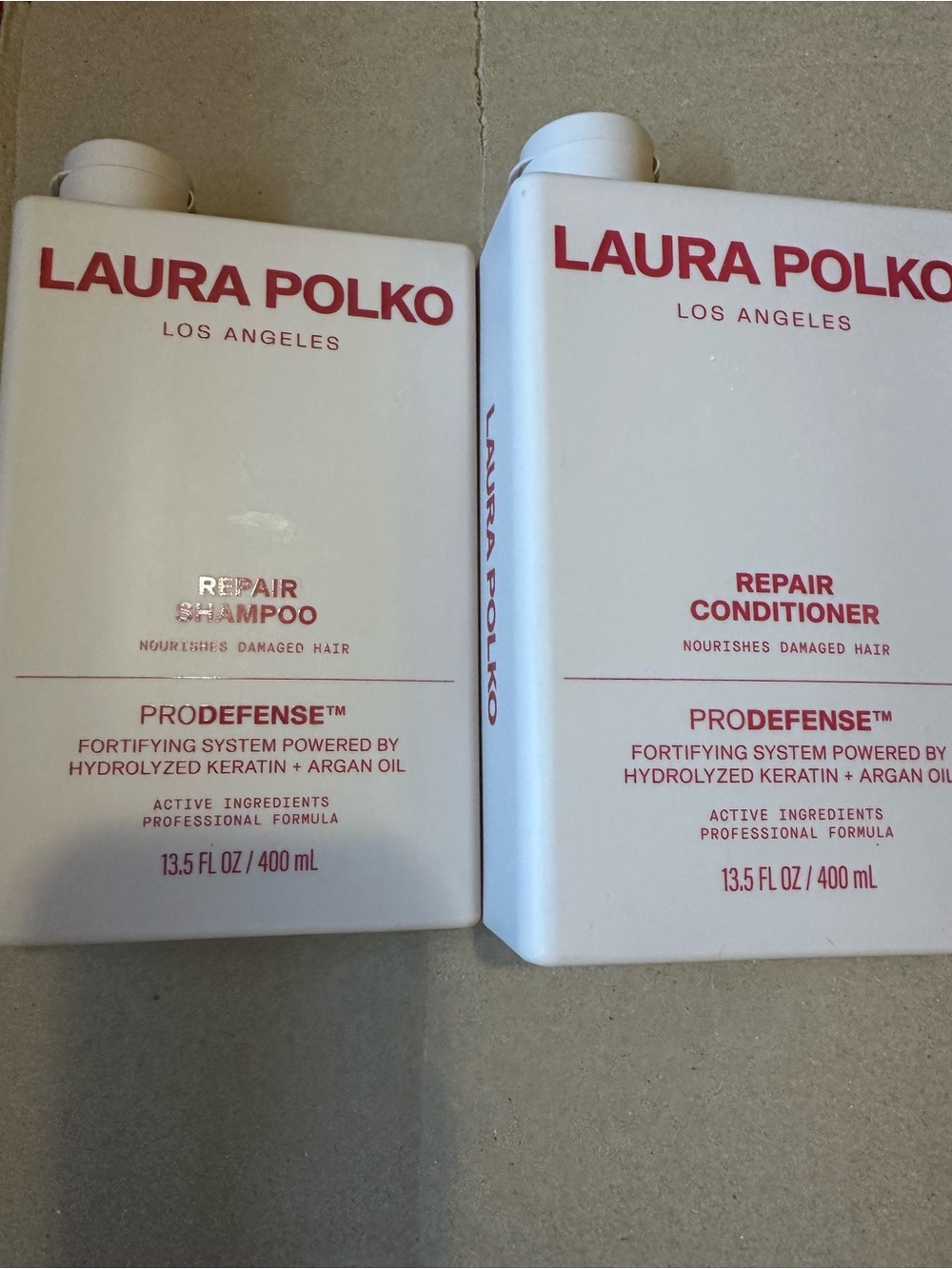 White Repair Shampoo & Conditioner Set - Nourishing Hair Care